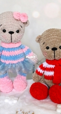 Marizza toys - Lucy Marizza - Teddy the plush bear