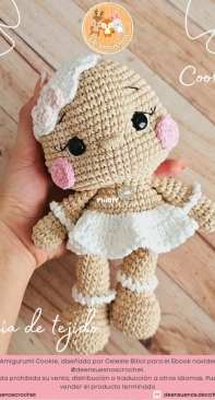 De Ensueños Crochet - María Celeste Bitiol - Cookie - Spanish