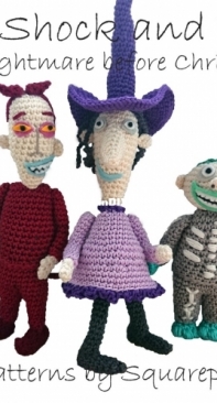 Squarepig Crochet - Petra Konijn - Lock, Shock and Barrel