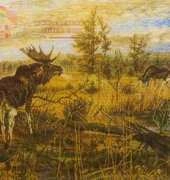 Goblenset 016 - Autumn Moose in XSD
