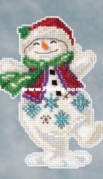 Mill Hill - Jim Shore JS20-1613 Snowman Dancing XSD