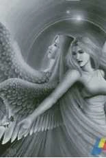 Angels with a bird-fantasy by Yushchuk/Mully XSD