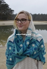 The Shell Collector wrap by Christina Hadderingh
