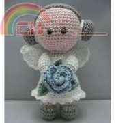 nenne design flower angel dutch