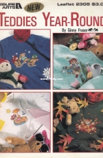 Leisure Arts Leaflet 2305 - Teddies Year-Round