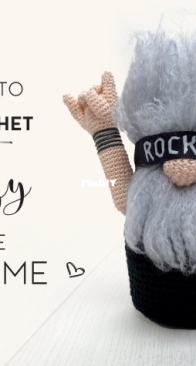 Nice and Cosee - Cosy Patterns - Victoria McDermott  - Ozzy the Gnome