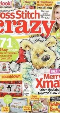 Cross stitch Crazy Issue 118 Christmas 2008