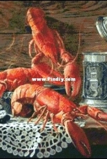 Art-goblen - Lobsters and Mug - S Nedelcheva
