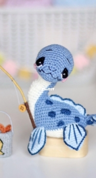 Loopy Pattern - Angelina Taranina - Plesiosaurus Bluey