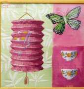 DMC BK016 - Chinese Lantern and Butterfly
