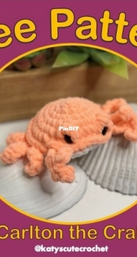 katys cute crochet co - Katy Yates - Carlton The Crab No Sew - Free