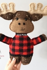 Spin a Yarn Crochet - Jillian Hewitt - Moose Amigurumi - Free