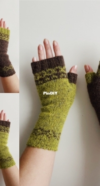 Tued mitts by Kristina Tyla-Free