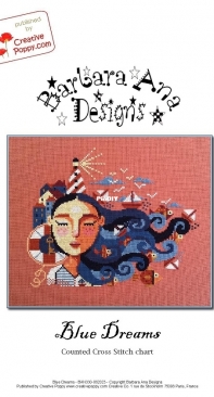 Creative Poppy - Barbara Ana Designs BAN330-062023 Blue Dreams PCS + XSD