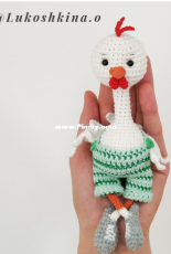 Crochet Toys Basket - Olga Lukoshkina - Crochet rooster