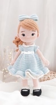 Green Frog Crochet - Thuy Anh - Đặng Thùy Anh - Doll Nina - Poupee Nina - French