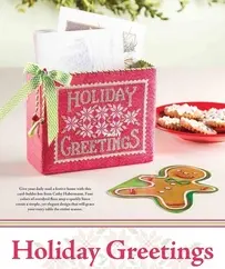 Holiday Greetings by Hands On Design from Just Cross Stitch - December 2014 PCS + XSD