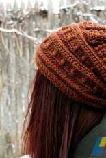 stitchful thinking - Jessica Lee - Pumpernickel Puff Hat