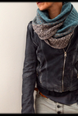 Copenhagen calling Cowl by Isabell Kraemer - Spanish