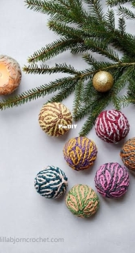Lilla Björn Crochet - Tatsiana Kupryianchyk - Brioche Bauble