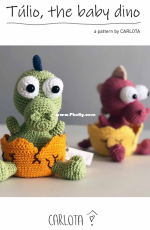 Carlota - Carla Pagliuca - Tulio the Baby Dino - Portuguese