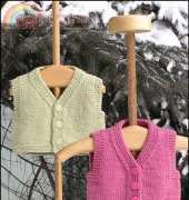Great Beginnings Vest #407 by Anne Russell