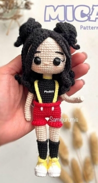 Samigurumis - Lilian Neyra Davila - Mica