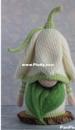 Pam Pino Design - Nazeli Mkrtchyan-Tadevosyan - Spring Snowdrop gnome