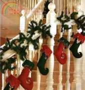 Jan Bergmann Pattern-Free Elf Stockings 2005