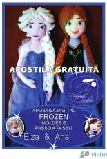 Zilma Rocha - Costurando Sonhos -  Frozen Elsa n Anna -Portuguese