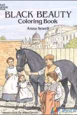 Dover Coloring Books - Black Beauty by Anna Sewell-1996