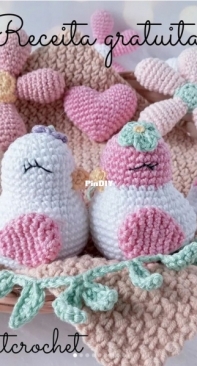 Dias Art Crochet - Joseane Dias - Birds - Pássaros - Portuguese - Free