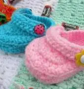 The Hooker In Me-Courteney Griffin - Baby Croc Booties