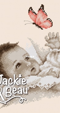 Baby and Butterfly by Jackie Beau