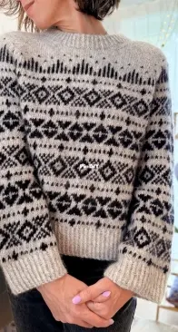 Wintersoul Sweater by Dorothy Offeciers - Adorable Knits