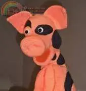 Michaela Harder-Baumann - handpuppet Pig - German