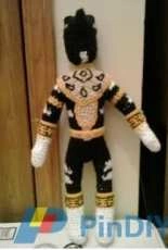 Crochet Fanatic - Christjan Bee - Black Power Ranger - Free