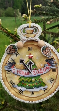 Часики новогодние.
