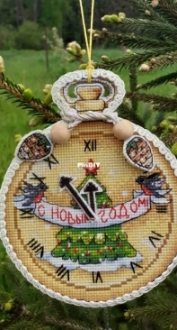 Часики новогодние.