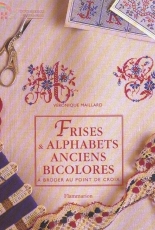Frises & Alphabets anciens bicolores - Veronique Maillard