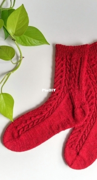 Keep on Growing Socks by Tea Bercek