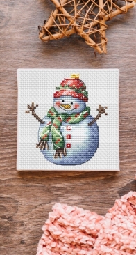 The Snowman by Anastasia Zhigulskaya
