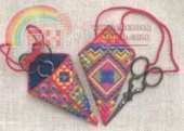 Sue Hawkins Anenome Scissor Pouch
