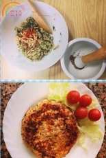 Keftas with pinenuts