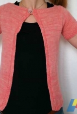 Le Gilet Fifties /Cardigan by Elfie Albaret -French-Free