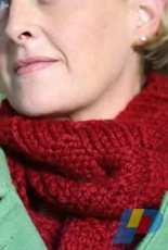 Moebius Basketweave Cowl by Staci Perry-Free