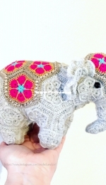 african flower elephant
