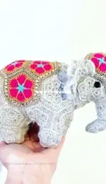 african flower elephant
