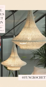 Fun Crochet Magazine - Rustic Lamp