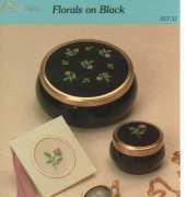 Framecraft set 33 card 132 - Florals on Black